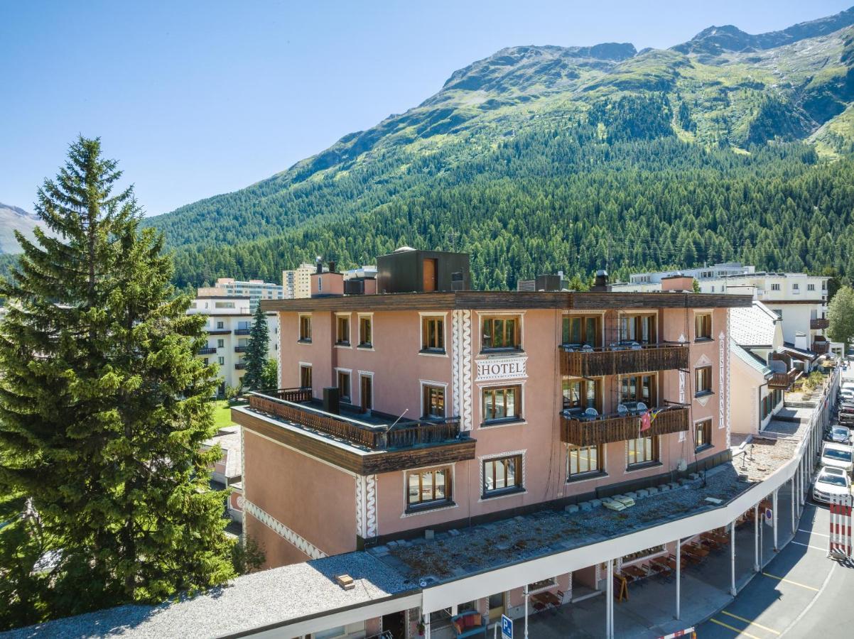 Hotel Corvatsch - Web Check-In Санкт-Мориц Экстерьер фото