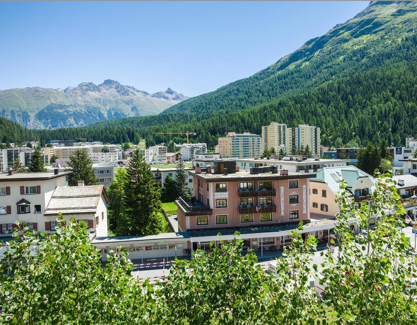 Hotel Corvatsch - Web Check-In Санкт-Мориц Экстерьер фото